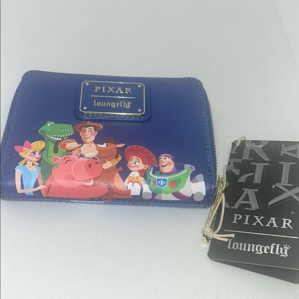 Loungefly Pixar Kids Wallet - Blue